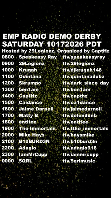 Demo!, posted 17 Oct 2026